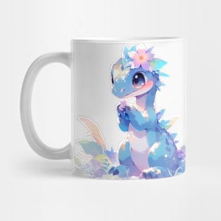 Flowers the Velociraptor Mug